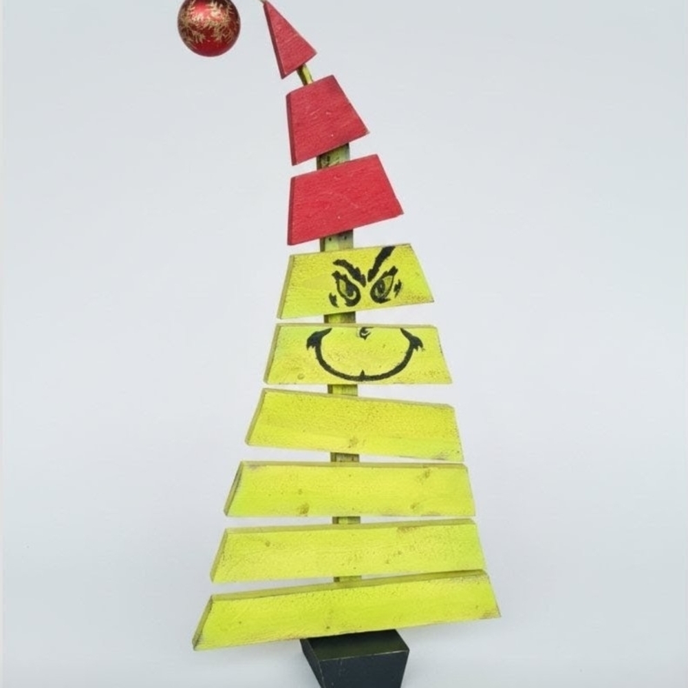 Handmade Grinch Tree - Picture 3 of 3